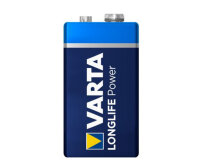 Varta Alkaline Batterie E Block 9V LR22 6LR61...