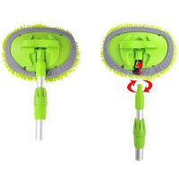 Waschbürste Wischmop Chenille mit Teleskopstiel...