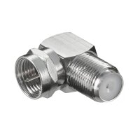TV Antennen F-Winkeladapter Sat Antennenadapter F-Stecker...