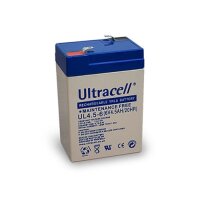 Ultracell Bleiakku Akku Wiederaufladbare Batterie 6 V 4,5...