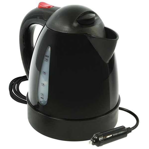 KFZ Wasserkocher 12V 1L für Auto Camping Zigarettenanzünder 150W