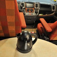 KFZ Wasserkocher 12V 1L für Auto Camping Zigarettenanzünder 150W