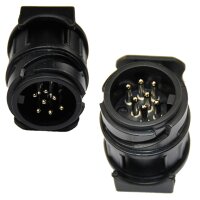 Adapterstück 13 auf 7 polig Stecker Steckdosen...