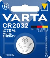 Varta Professional Knopfzelle Batterie Lithium CR2032...