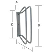 Fahrradständer Parkständer Wandhalterung...