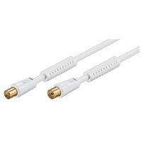 TV Anschlusskabel Antennenkabel Koax-Stecker -...