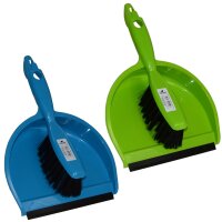 Handbesen mit Kehrschaufel SET Handfeger Kehrbesen Besen...