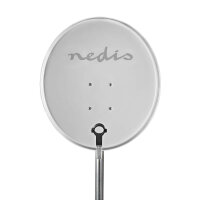 SAT-Antenne 80cm Grau SAT-Schüssel Satelliten...