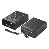 Stahl-Safe Tresor 225x165x85mm für Fahrzeuge Camping Büro zu Hause