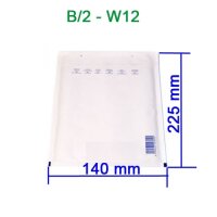 Luftpolster Tasche Versandtasche B2 / W12 -- 140x225mm