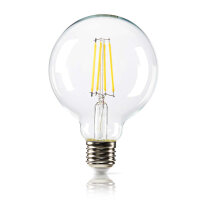 LED Lampe E27 G95 806 lm Warmweiss Glühlampe...