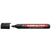 Edding 300 Permanentmarker schwarz 1,5 - 3 mm