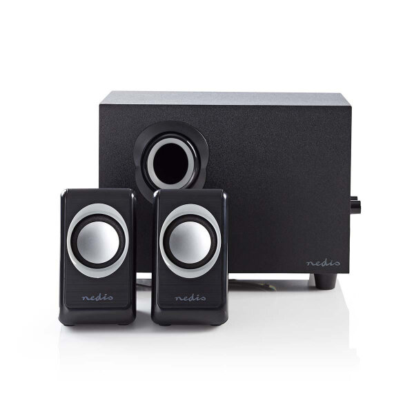 Lautsprecher Boxen Box Subwoofer 2.1 System für PC Computer Laptop Notebook