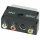 Scart Stecker Adapter auf 3 Cinch Stecker & S-VHS Audio Stereo Video