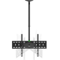 TV Deckenhalterung für 37-70 Zoll Fernseher Halterung 180° Drehbar