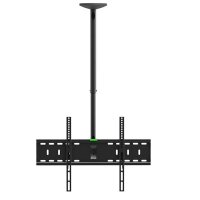 TV Deckenhalterung für 37-70 Zoll Fernseher Halterung 180° Drehbar