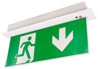 LED-Fluchtwegleuchte McShine FL-250 Deckenmontage
