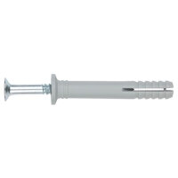 100 Stück Nageldübel Zylinderkopf Ø8 x80mm