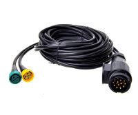 Kabelsatz 7M mit Stecker 13-polig und 2x Steckverbinder...