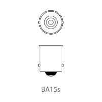 2x Autolampe Autobeleuchtung 12V 5W BA15s