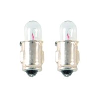 2x Lampe KFZ Auto Beleuchtung Autolampe 12V 2W BA7s