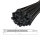 100x Kabelbinder 4,8 x 290 schwarz