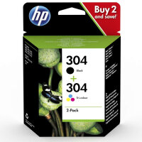 HP 304 Multipack Original Druckerpatronen Schwarz &...