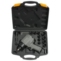 Druckluft - Schlagschraubersatz 14-tlg. 720Nm 1/4"