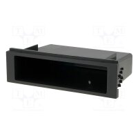 Auto KFZ Radioblende Universell 1 DIN Ablagefach...