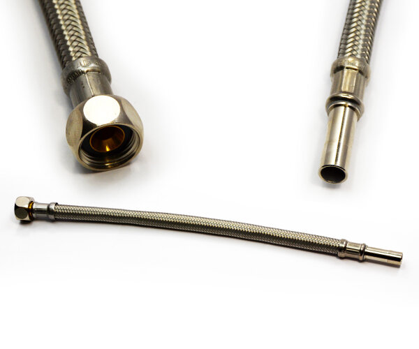 Flexschlauch Isolierschlauch W270 KTW-A 3/8" Überwurf x 10mm Rohr  x 50cm