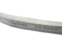 Isolierschlauch Isolationsrohr 10 meter dicke 15 mm...