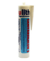 Ulith Silikon Dichtmasse weiß Abdichten 300ml