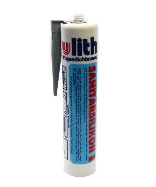 Ulith Silikon Dichtmasse grau Abdichten 300ml