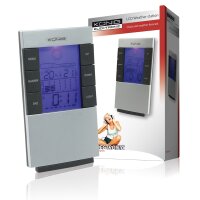 Wetterstation Temperaturstation Uhr Wecker-Funktion...