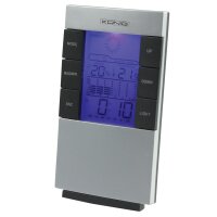 Wetterstation Temperaturstation Uhr Wecker-Funktion...