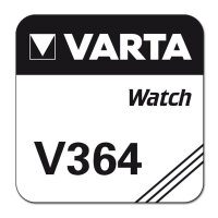Varta Batterie SR60 V364 1,55 V Uhrenbatterie Knopfzelle