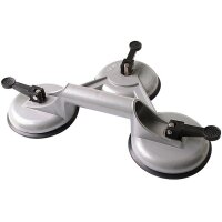 2x Glas Scheiben Saugheber Aluminium Glassauger...