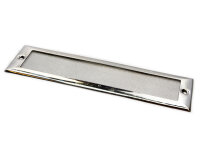 Lüftungsgitter Kiemenbleche 212x57x0,6 Edelstahl...