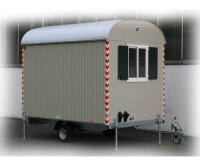 Bauwagen 80km/h mit Einrichtung 320cm/220cm/230cm -PKW...