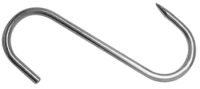 Universalhaken Fleischhaken S-Haken Stahl verzinkt 120 x...