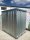 1,5m Materialcontainer-Baucontainer mit Doppelflügeltür und Staplerführung 2,10 x 1,50 x 2,10m