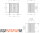 1,5m Materialcontainer-Baucontainer mit Doppelflügeltür und Staplerführung 2,10 x 1,50 x 2,10m
