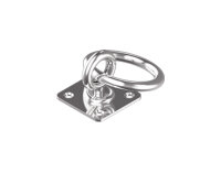 Augplatte Zurring Zurröse mit Wirbel und Ring...