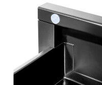 Schreibtisch Tisch Unterbau Schublade Fach Hängeschublade schwarz
