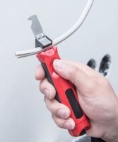Abmantelmesser Entmanteler Messer mit Hakenklinge 4 - 28...