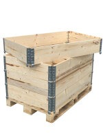 Aufsatzrahmen Holzaufsatzrahmen Palettenrahmen Hochbeet...