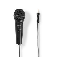 Kondensatormikrofon Mikrofon mit Stativ 3,5mm Klinke mit Kabel 1,8m