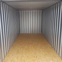 3m Baucontainer mit Einflügeltür...