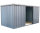 3m Baucontainer mit Einflügeltür längsseitig und Kranösen