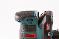 Güde Akku Exzenterschleifer Schleifmaschine EXS 20-201-24 125mm inkl. Akku und Schnellladegerät
